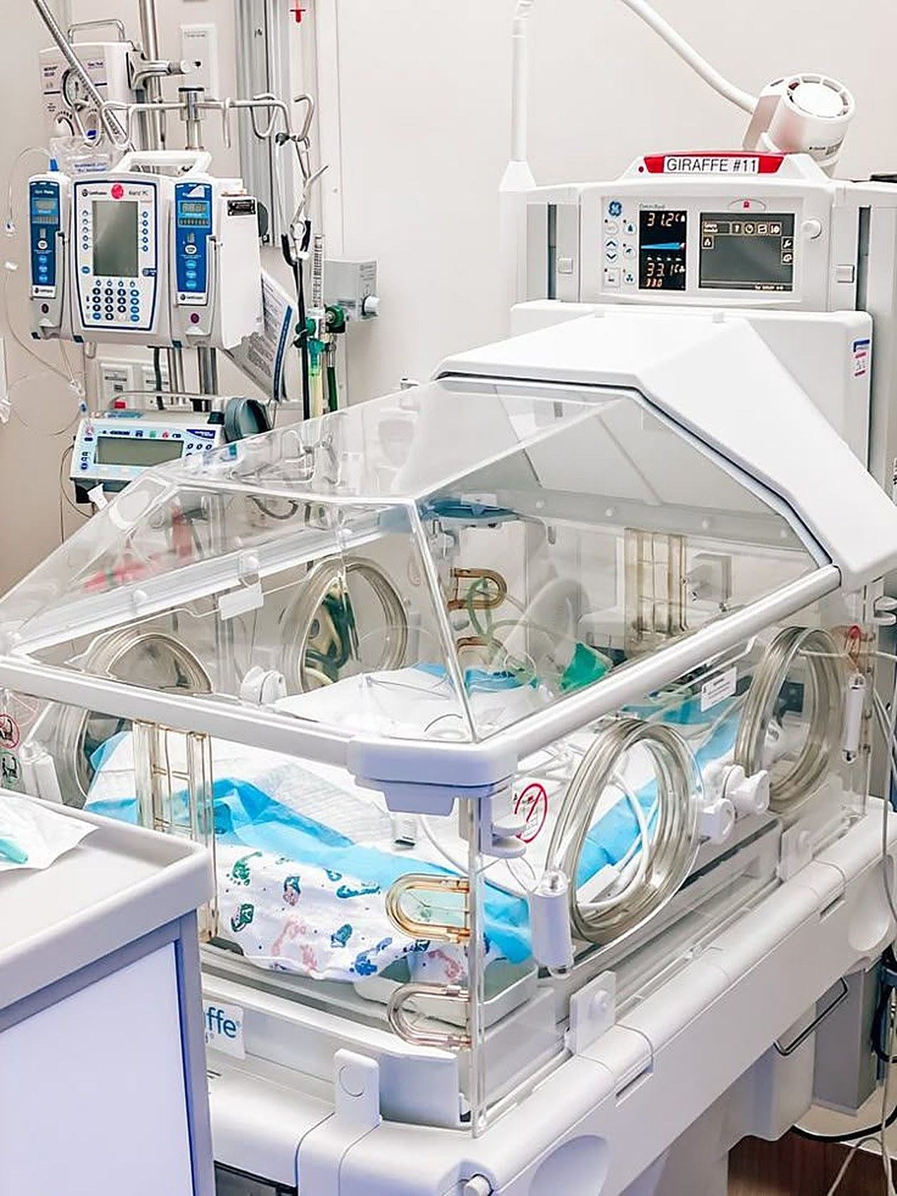 Newborn Intensive Care Unit (NICU) team at Biafra Hospital
